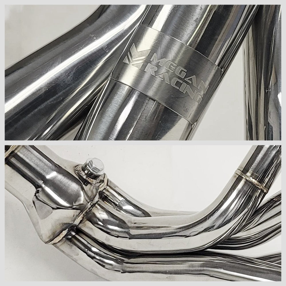 Megan Racing Stainless Header Exhaust w/X-Pipe For 97-04 Corvette C5 LS1/LS6 V8