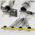 Megan Racing Stainless Header Exhaust w/X-Pipe For 97-04 Corvette C5 LS1/LS6 V8