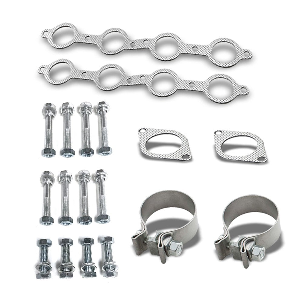 Megan Racing Stainless Header Exhaust w/X-Pipe For 97-04 Corvette C5 LS1/LS6 V8