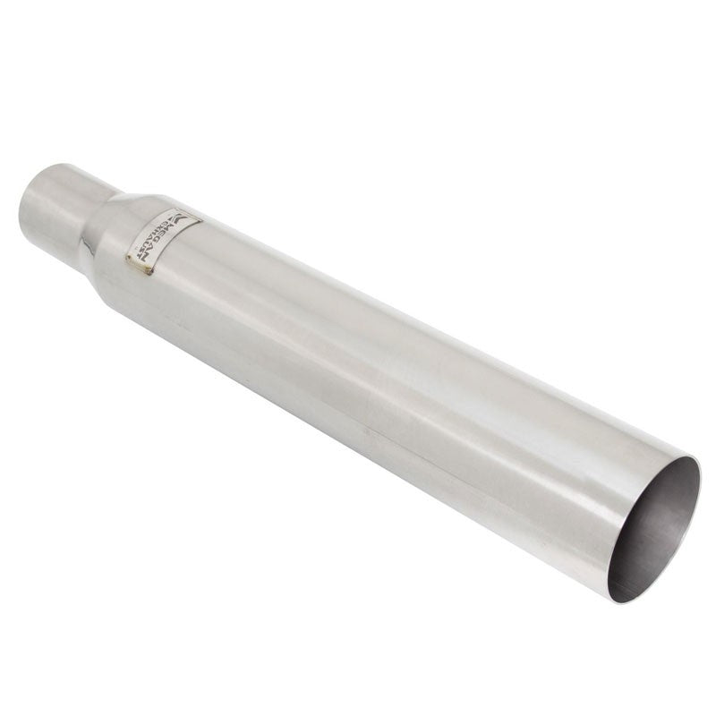 Megan 3"-4" Single Pipe Straight Cut Universal VIP Blast Exhaust Muffler Tip-Exhaust Parts-BuildFastCar