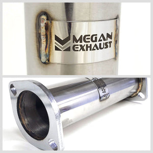 Megan 3.0" Add-on Rear Exhaust Extension Tube For 08-13 G37/14-15 Q60 Coupe RWD