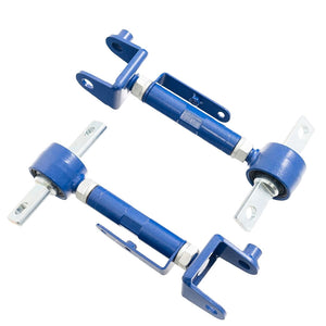 Megan Racing Blue Rear Upper Camber Control Arms For 02-06 RSX/01-05 Civic