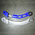 Megan Racing Blue Rear (Rear Upper) Camber Kit for For 17-21 Alfa Romeo Giulia