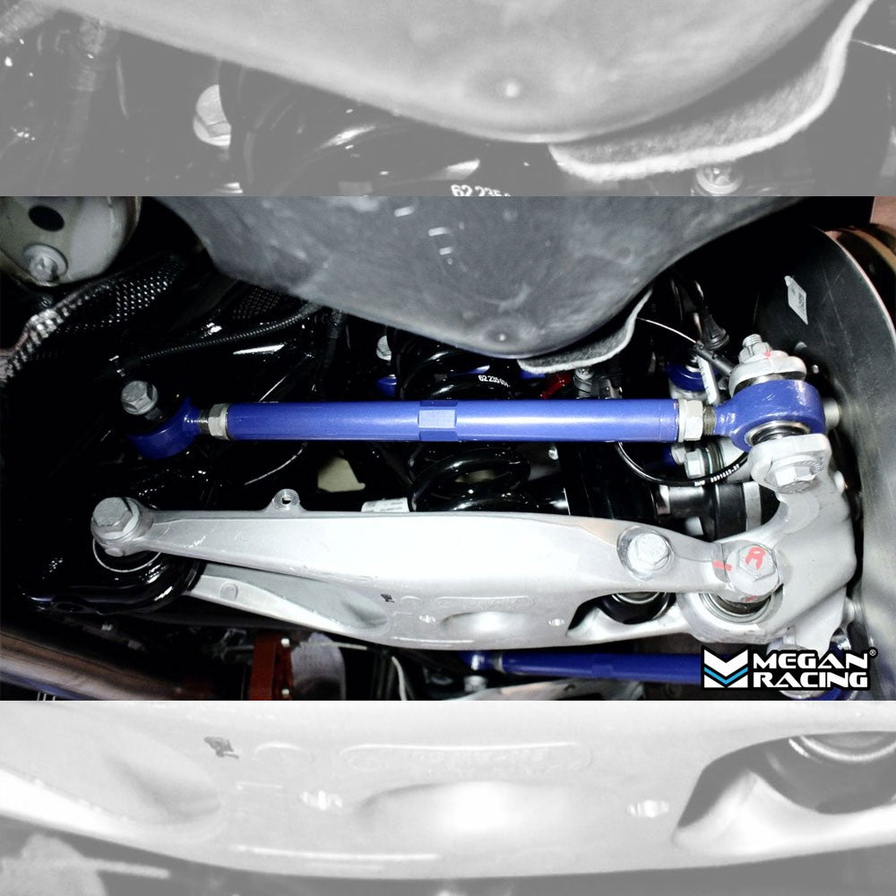 Megan 4PCs Rear Lower (Toe & Trailing Arm) For BMW (15-21 M2 F87) (15+ M3 F80/G80) (15+ M4 F82/F83/G82/G83)