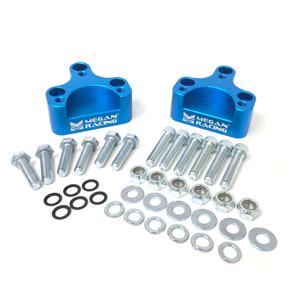 Megan Racing Blue Steel Front Type-1 Roll Center Adjuster For 06-19 Golf MK5/6/7 MRS-AU-0150