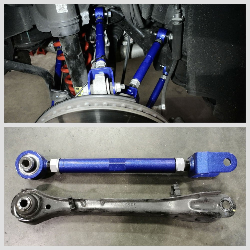 Megan Racing Blue Rear Camber Arm For 13-19 Cadillac ATS