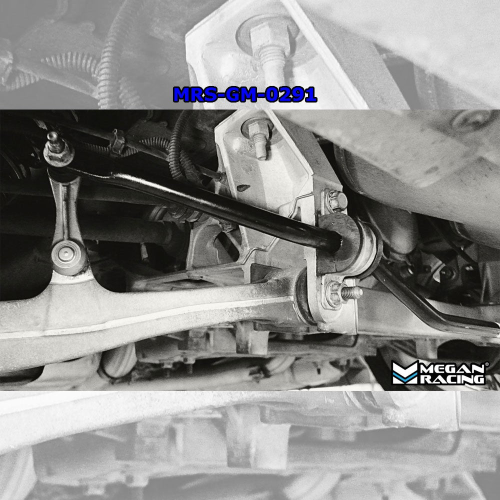 Megan [Front & Rear] Stabilizer Sway Bar+Bushing (Adjustable) For 97-13 Chevrolet Corvette (C5 C6)