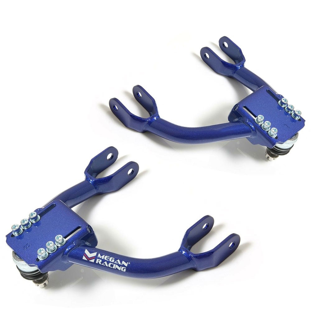 Megan Racing Blue Adjustable Front Upper Camber Kit For 94-97 Honda Accord-Suspension Arms-BuildFastCar