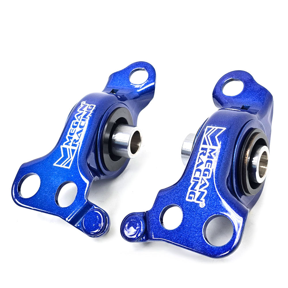 Megan Blue Steel Alloy Front Compliance Bushings For 92-95 Honda Civic EG EH EJ-Suspension Arms-BuildFastCar