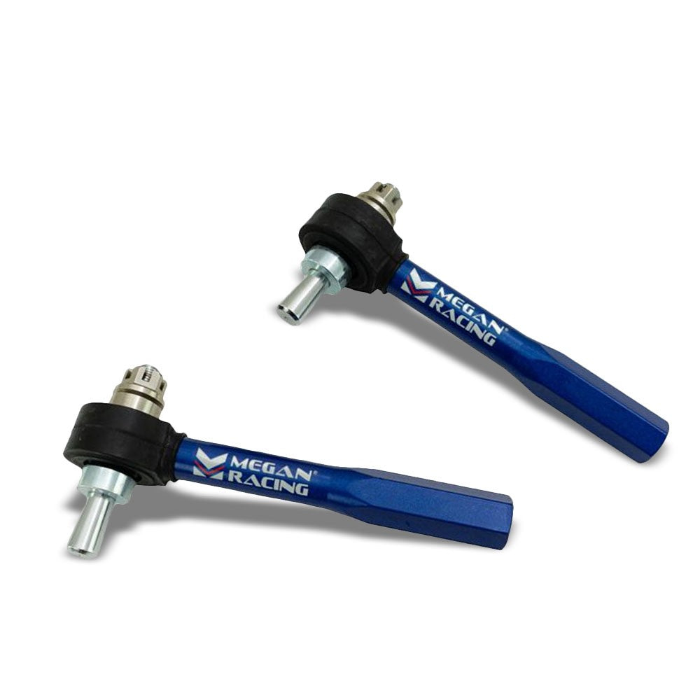 Megan Blue Steel Front Outer Tie Rod Ends For 92-95 Honda Civic EG HB & Sedan-Tie Rod & Parts-BuildFastCar