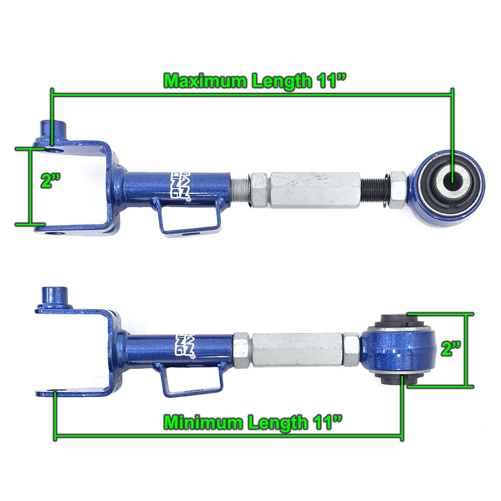 Megan Racing Blue Rear Upper Camber Control Arm Alignment Kit For 07-11 CR-V MRS-HA-0811