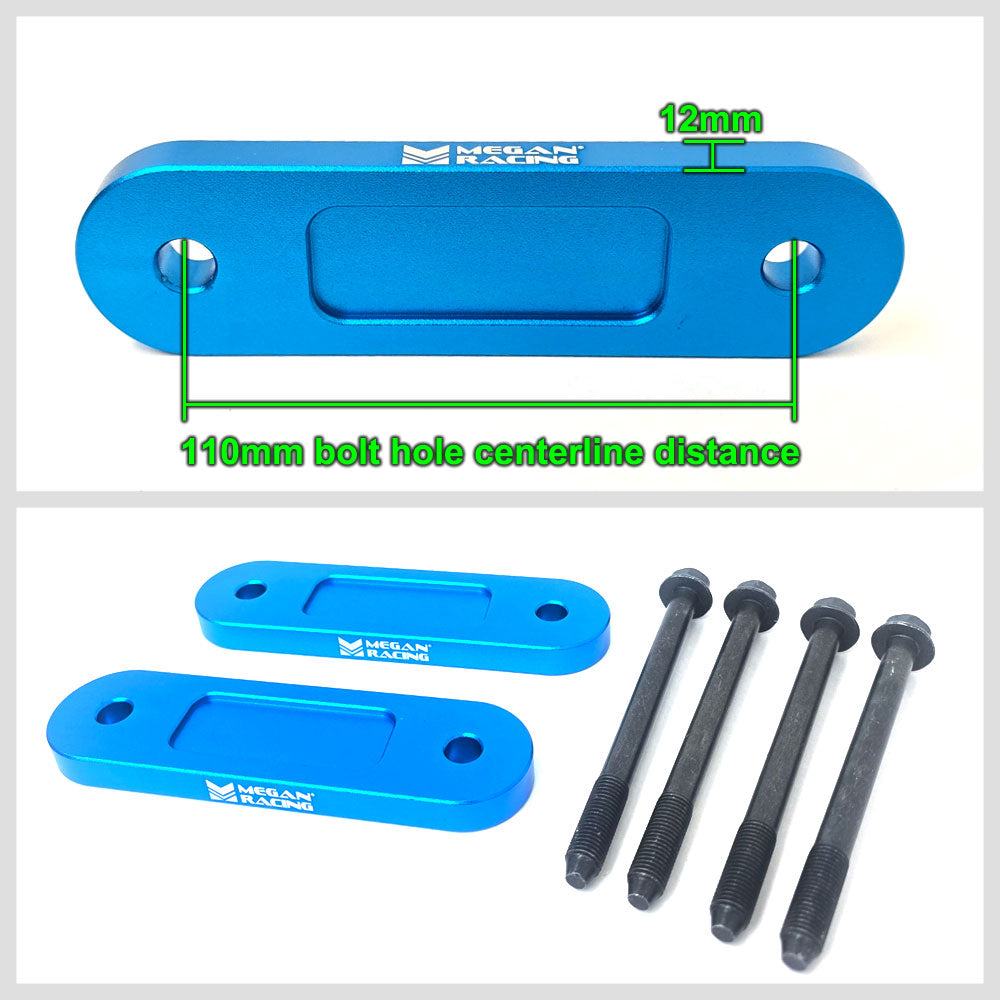 Megan Blue Aluminum Front Anti-Bump Steer Kit For 00-09 Honda S2000 AP1 AP2 MRS-HA-1591