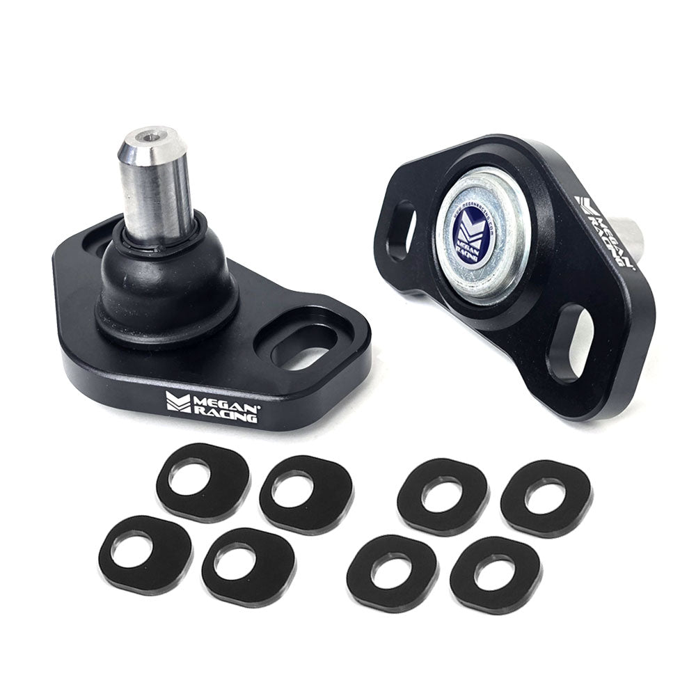 Megan Racing Black Front Camber Adjustable For 17-20 Honda Civic Type-R FK8 MRS-HA-1750