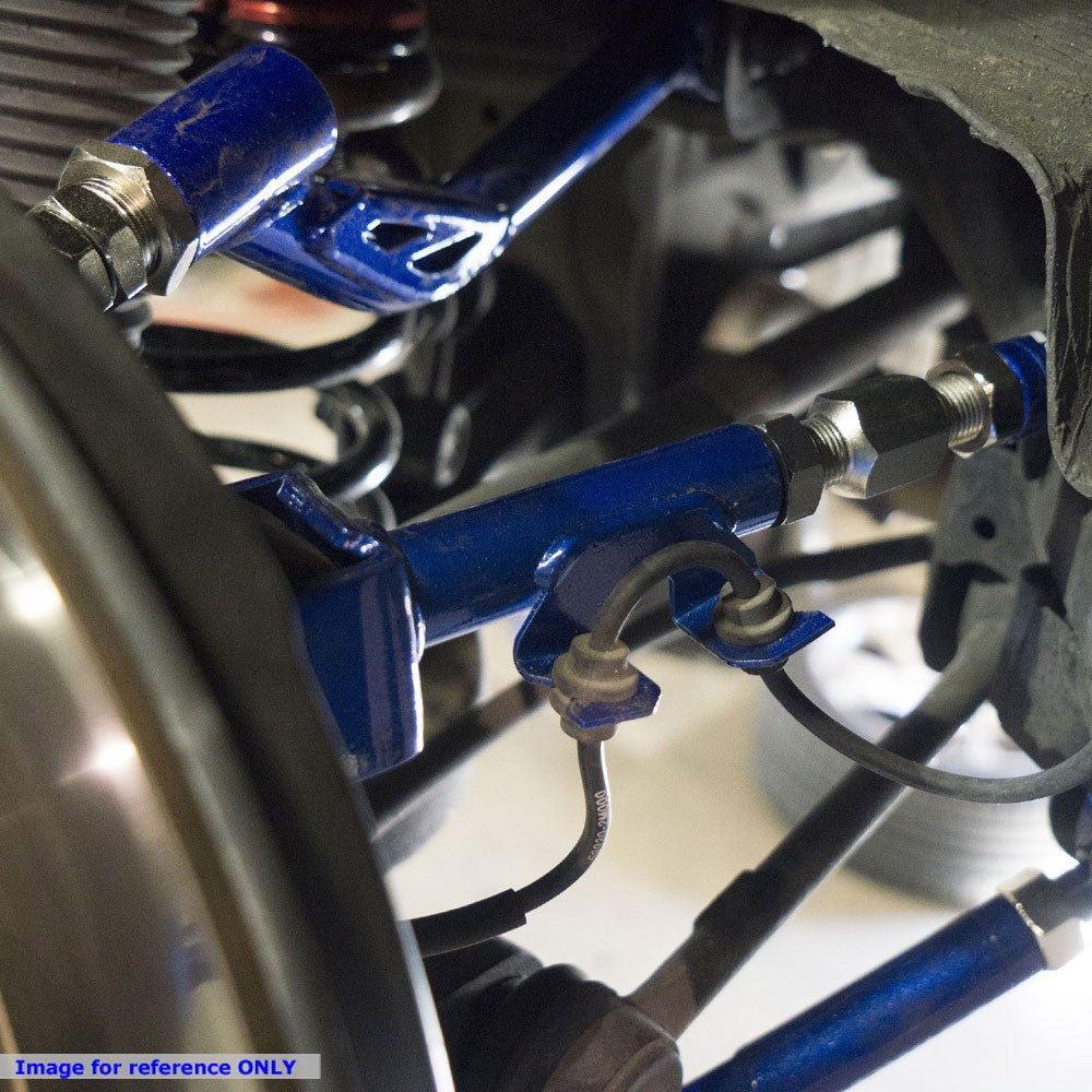Megan Racing Blue Adjustable Rear Tailing Arms Type-II For 10-15 Genesis Coupe-Suspension Arms-BuildFastCar