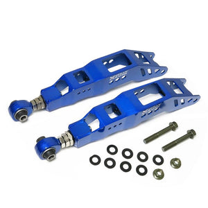 Megan Racing Blue Adjust Rear Lower Type-I Control Arms For 01-05 Lexus IS200-Suspension Arms-BuildFastCar