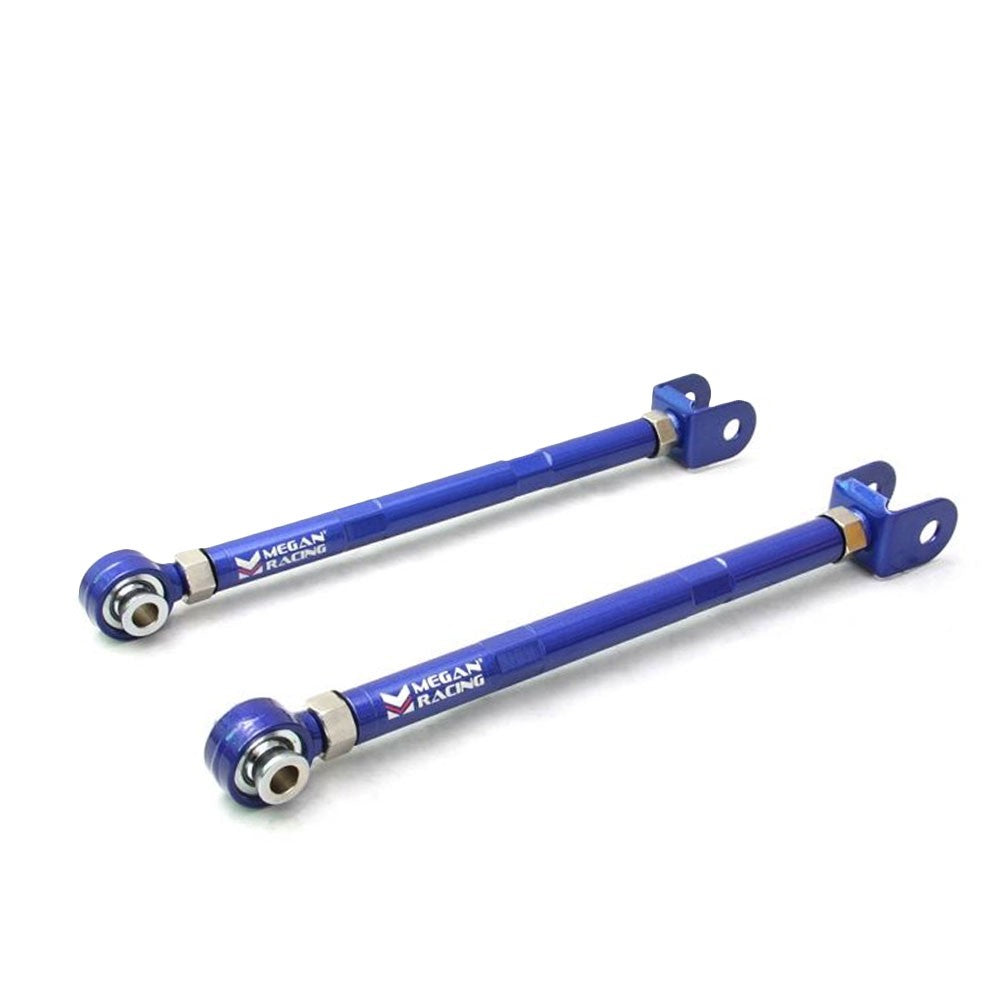 Megan Racing Blue Steel Alloy Adjust Rear Traction Rod For 93-98 Toyota Supra-Suspension Arms-BuildFastCar
