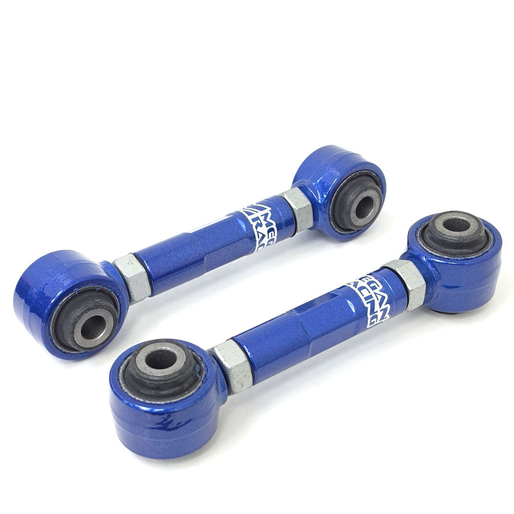 Megan Racing Blue Rear Toe Control Arms For 02-17 Mitsubishi Lancer FWD MRS-MT-0370