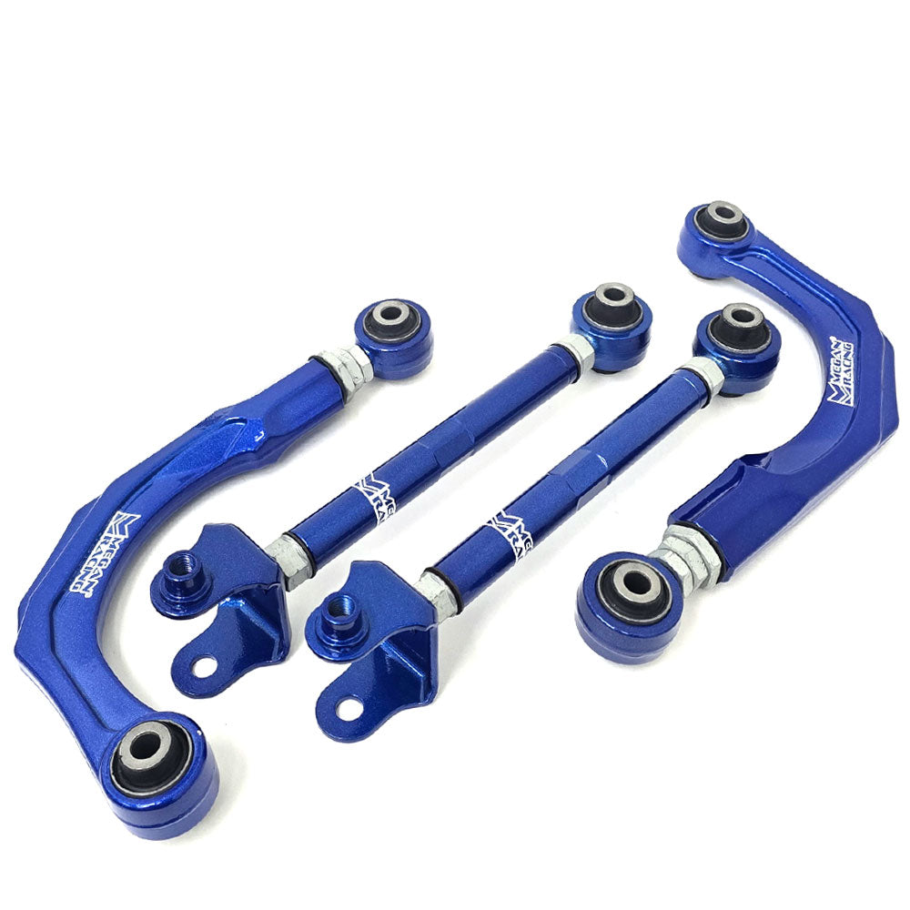 Megan Blue Rear Camber & Toe Control Arm For 13-18 Mazda 3 BM/13-16 Mazda 6 GJ