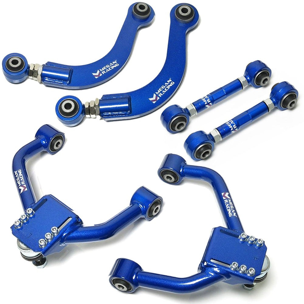 Megan MRS-MZ-0310+0320+0370 Front & Rear Upper Camber & Rear Toe Arm MRS-MZ-0310+0320+0370