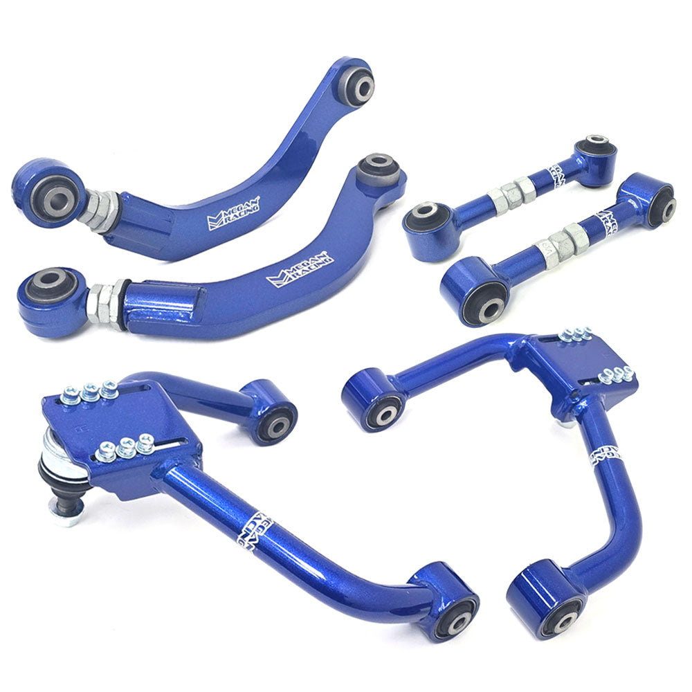 Megan Racing  Front & Rear Upper Camber Arm, Toe Control Arm For 02-08 Mazda 6 GG MRS-MZ-1210 MRS-MZ-1220 MRS-MZ-1270