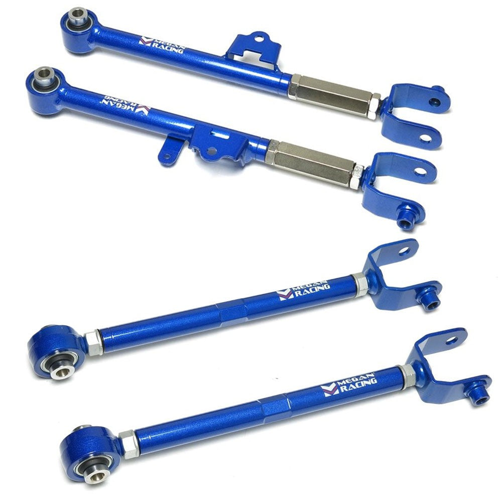 Megan Racing Rear Toe Arm & Traction Bar For 16+ Mazda MX-5 Miata ND MRC-MZ-1870+1880