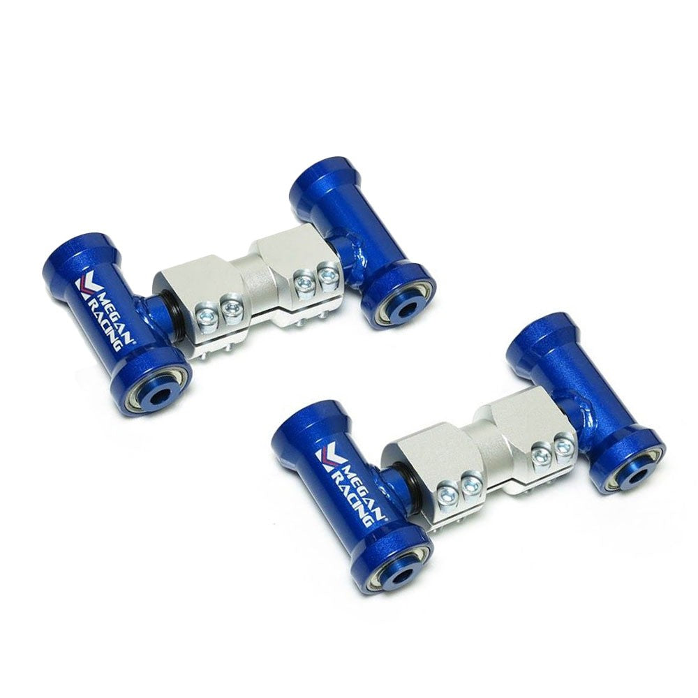 Megan Racing Blue Adjustable Front Upper Camber Control Arms For 90-96 300ZX Z32-Suspension Arms-BuildFastCar