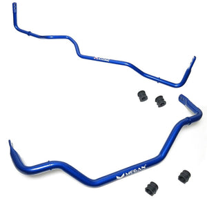 Megan Racing Blue Steel Alloy Front+Rear Sway Bar For 03-09 Nissan 350Z Z33-Suspension Arms-BuildFastCar