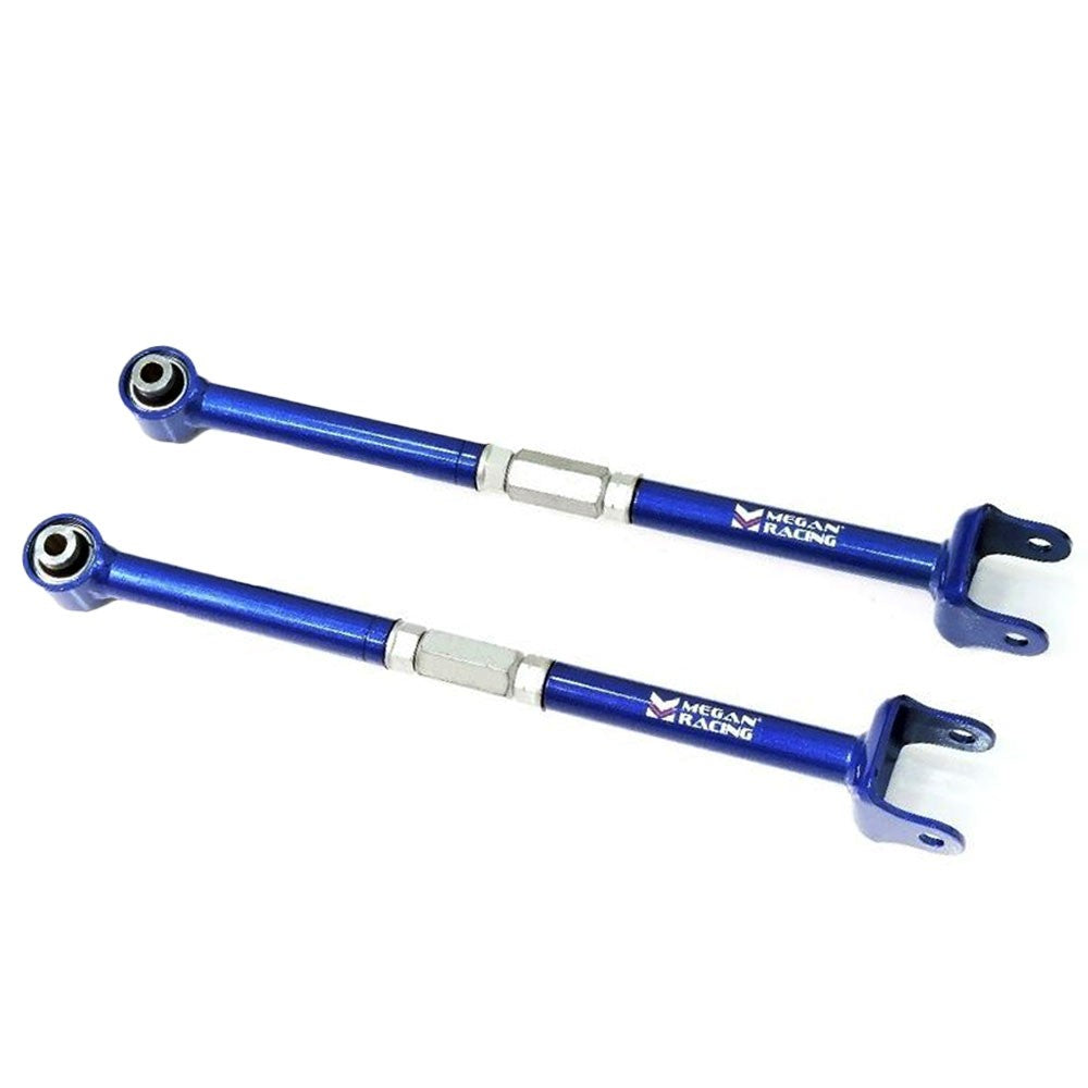 Megan Racing Blue Adjustable Rear Toe Control Arms For 09-15 Nissan GT-R R35-Suspension Arms-BuildFastCar