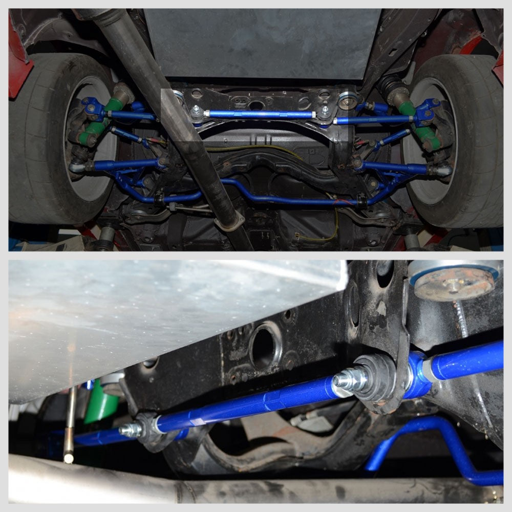 Megan Tension Rod+Rear Lower Support+Front Up Strut Bar 88-98 240SX MRS-NS-1791+1793+SB-NS13FU-1P