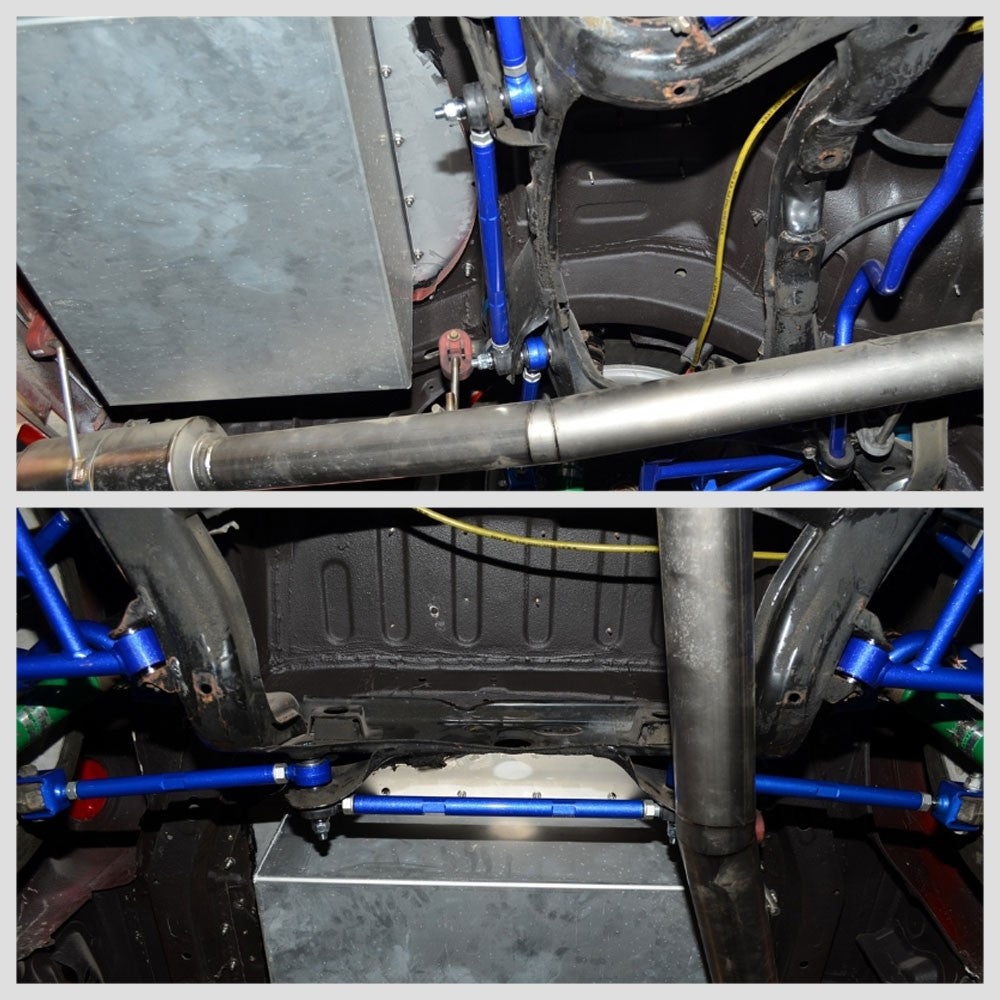 Megan Tension Rod+Rear Lower Support+Front Up Strut Bar 88-98 240SX MRS-NS-1791+1793+SB-NS13FU-1P