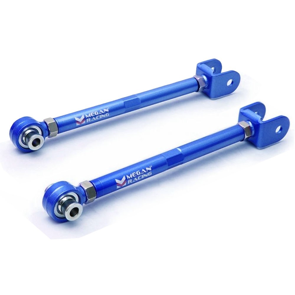 Megan Racing Blue Rear/Lower Toe Control Arms For 95-98 240SX S14
