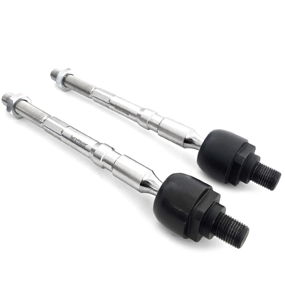 Megan Racing Black Steel Alloy Front Inner Tie Rod Ends For 13+ FR-S/BRZ/86-Tie Rod & Parts-BuildFastCar
