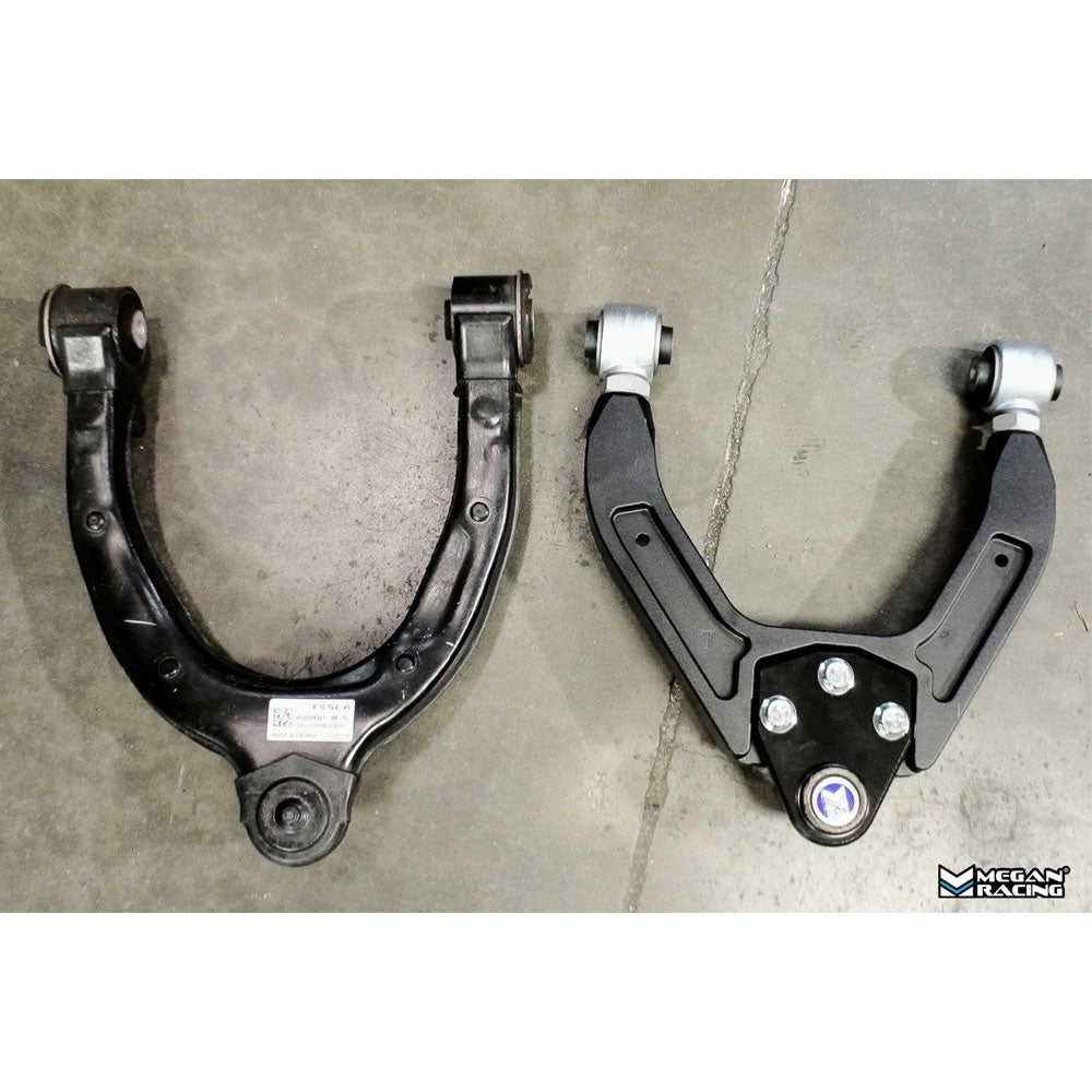 Megan Front Upper Adjust Camber Caster Arm Kit For Tesla 17+ Model 3/20+ Model Y RWD AWD