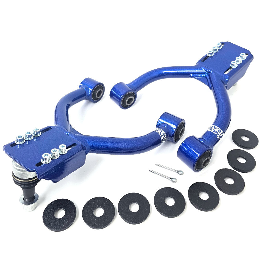 Megan Racing Blue Front Upper Camber Kit For 93-98 Supra/92-00 SC300/SC400 MRS-TY-1411