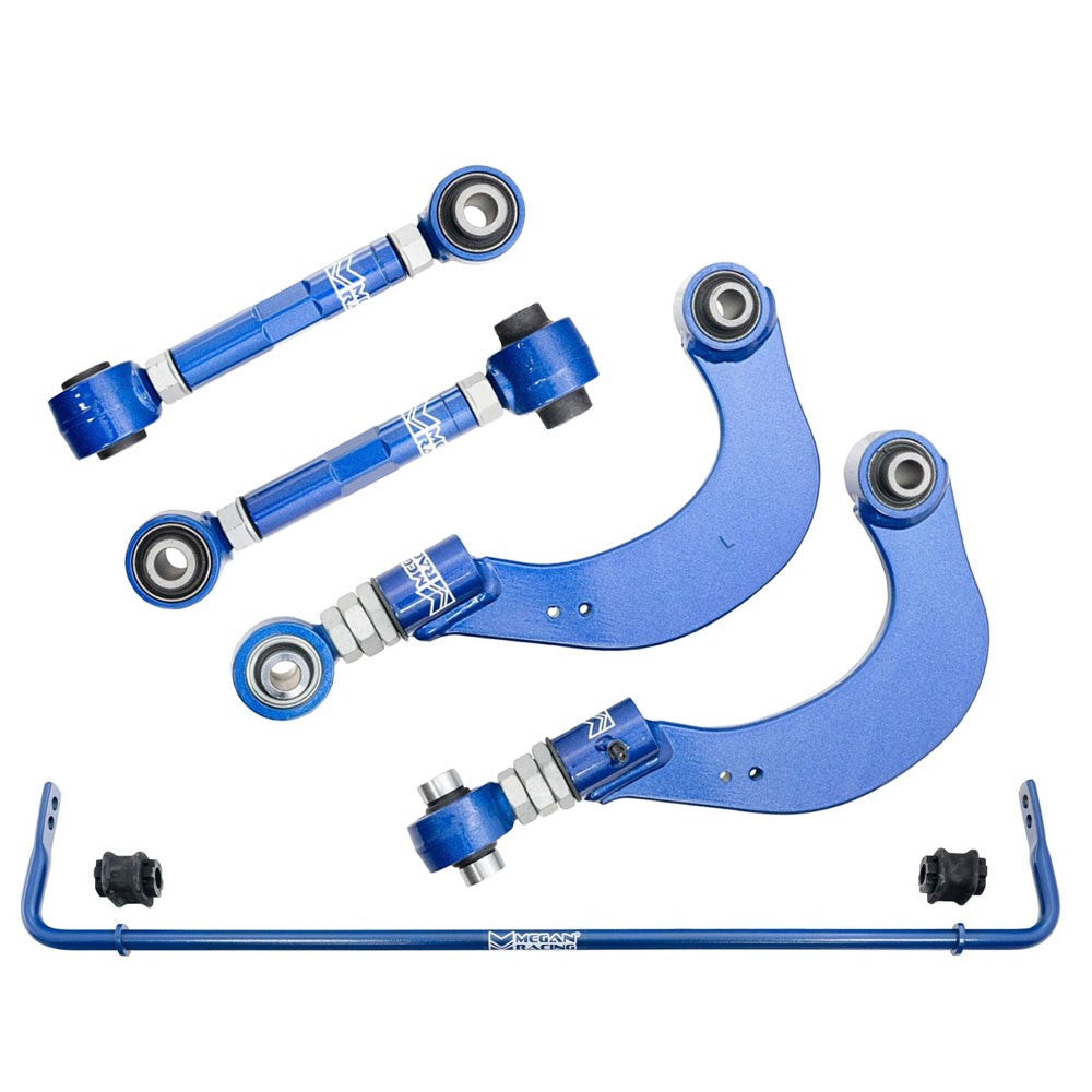 Megan Blue Rear [Camber + Toe Arm + Sway Bar] 21+ Toyota Sienna XL40 MRS-TY-1821+1870+1891
