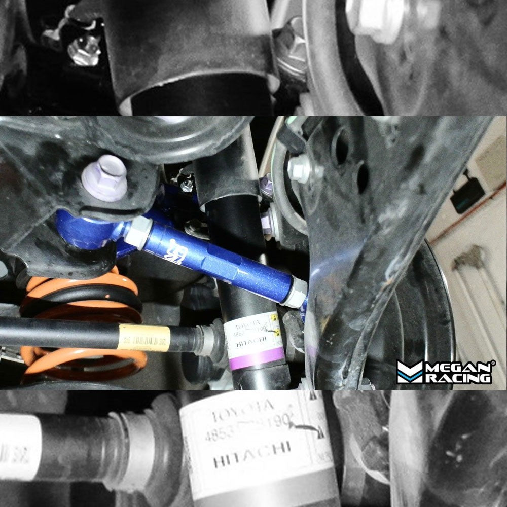 Megan Blue Rear [Camber + Toe Arm + Sway Bar] 21+ Toyota Sienna XL40 MRS-TY-1821+1870+1891