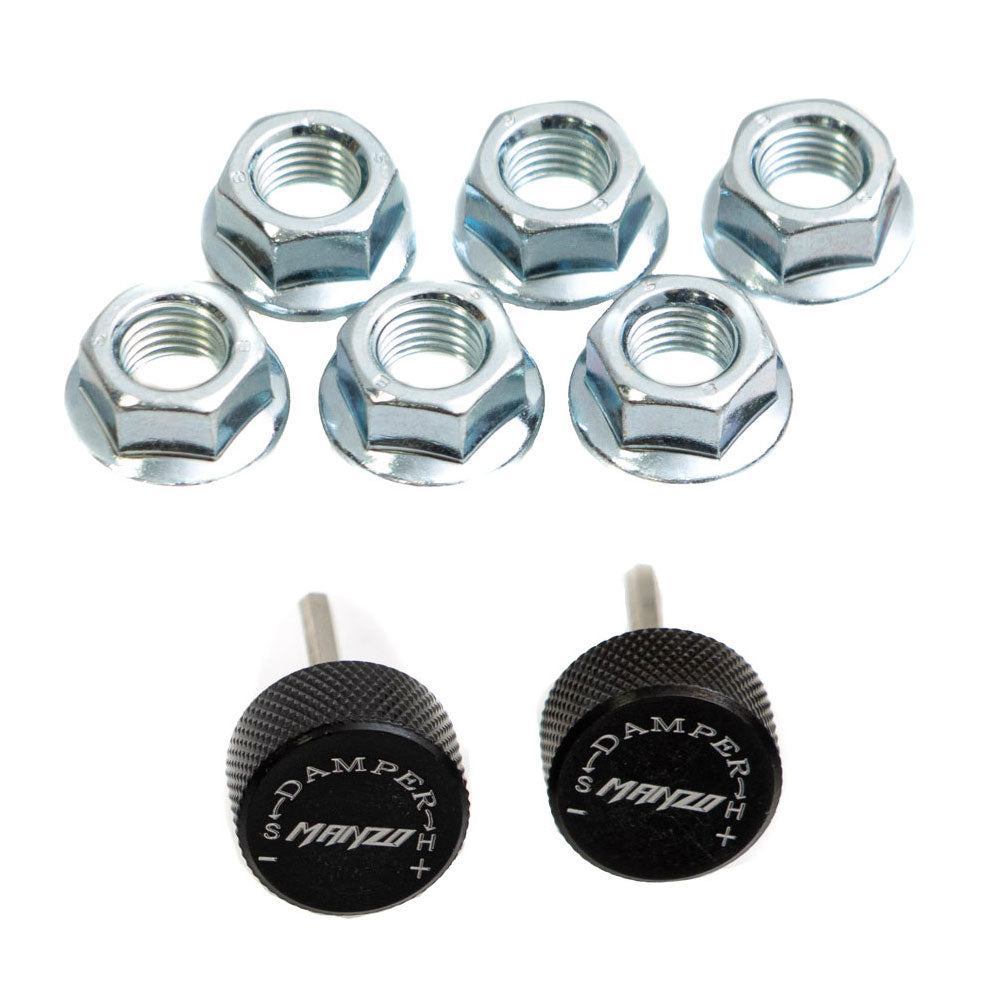 Manzo MZ Series 30-Way Coilover Lowering Springs For 14-21 Infiniti Q50 RWD V37