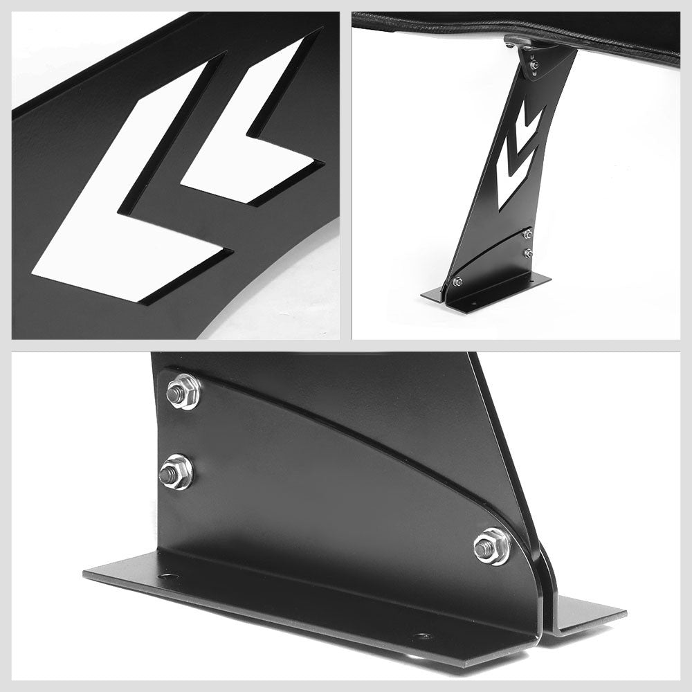 NRG Innovations Carbon Fiber Diamond Weave Carbon Fiber Pattern GT Style Spoiler