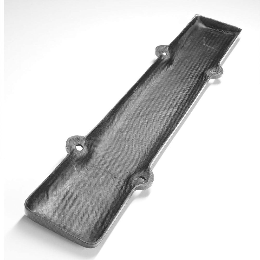 NRG CARB-V100 Spark Plug Cover Glossy Black Carbo Fiber For 92-01 Vtec B16 B18-Exterior-BuildFastCar