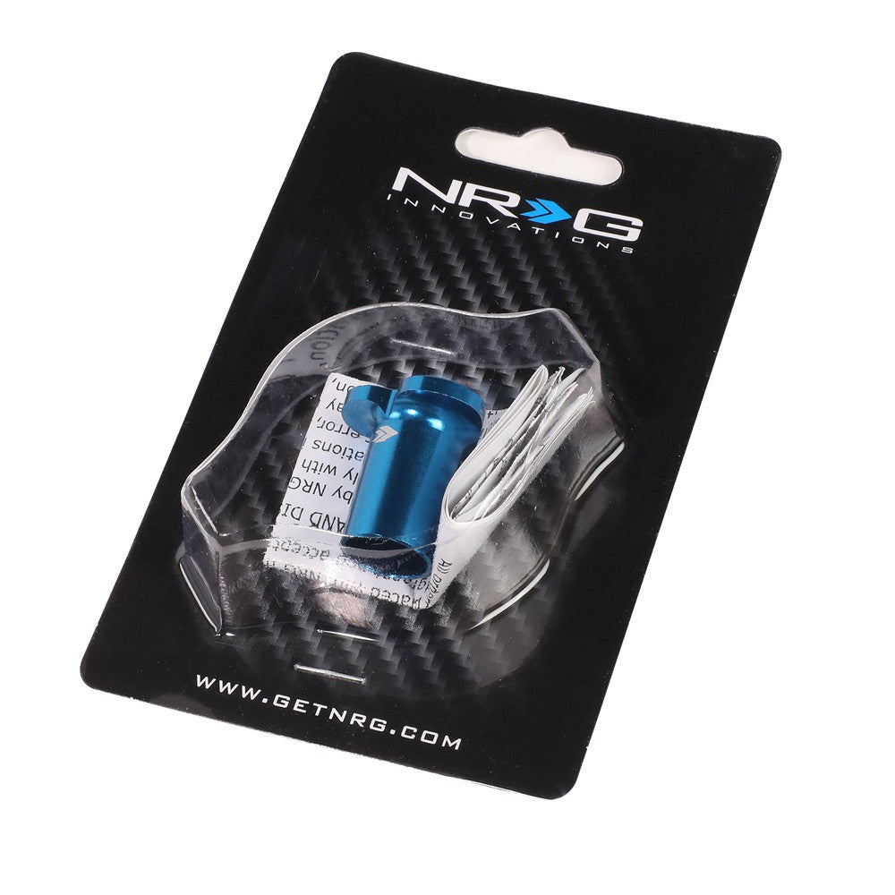 NRG DB-H001BL Aluminum Blue Anodized Heart Brake Button For 89-98 240SX