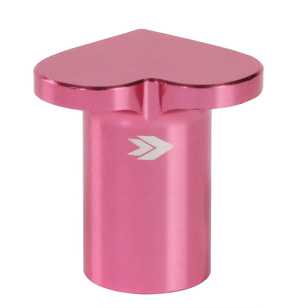NRG DB-H001PK Aluminum Pink Anodized Heart Brake Button For For 89-98 240SX