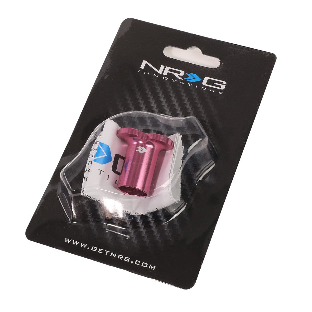 NRG DB-H001PK Aluminum Pink Anodized Heart Brake Button For For 89-98 240SX