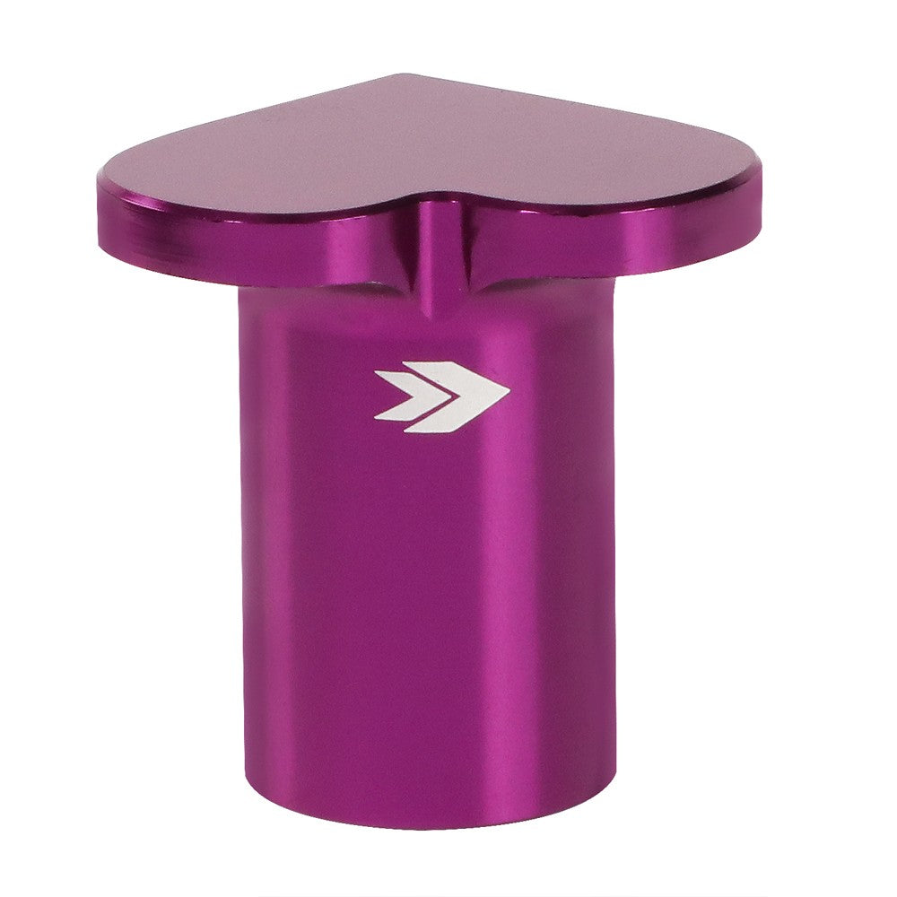 NRG DB-H001PP Aluminum Purple Heart Brake Button For For 89-98 240SX