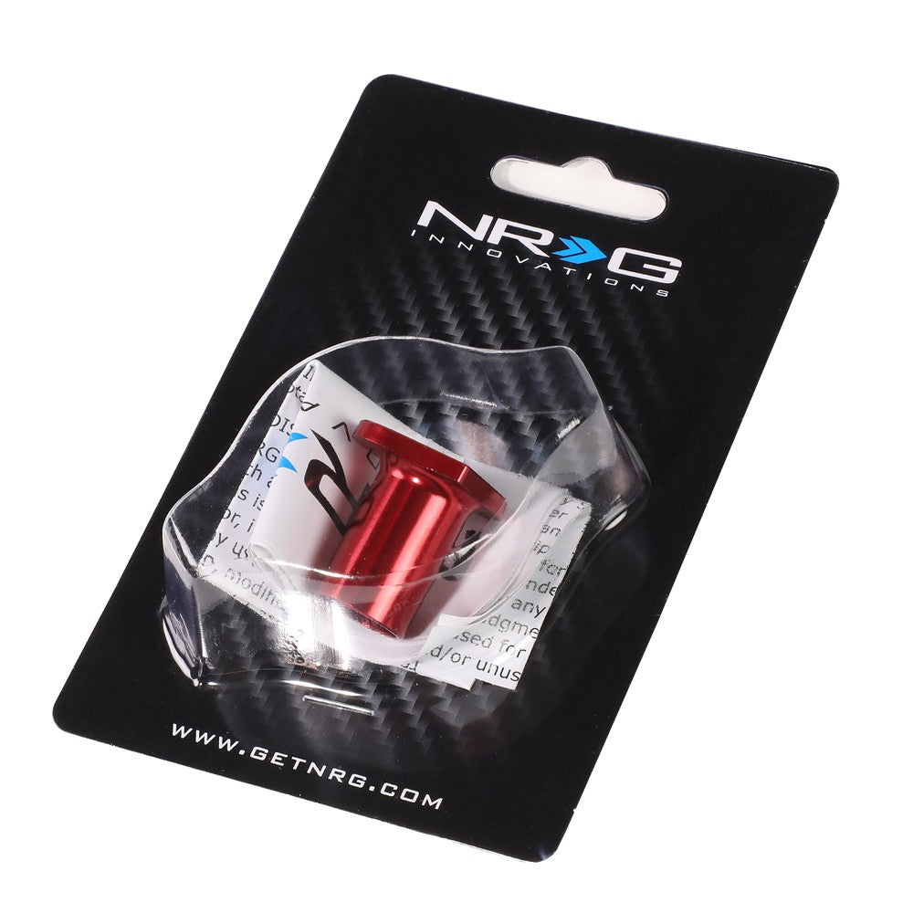 NRG DB-H001RD Aluminum Red Anodized Heart Brake Button For For 89-98 240SX