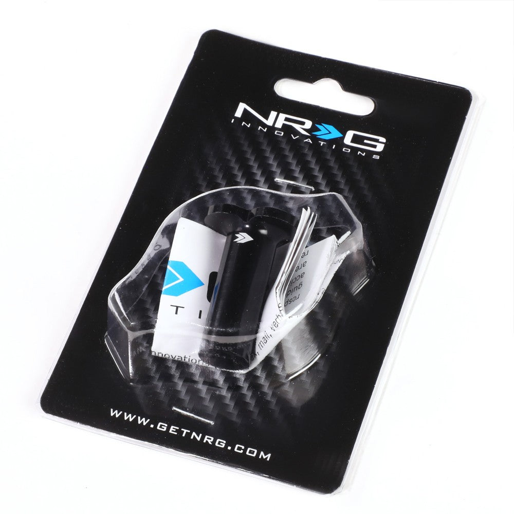 NRG DB-H002BK Aluminum Black Heart Brake Button For Miata BRZ WRX Corolla