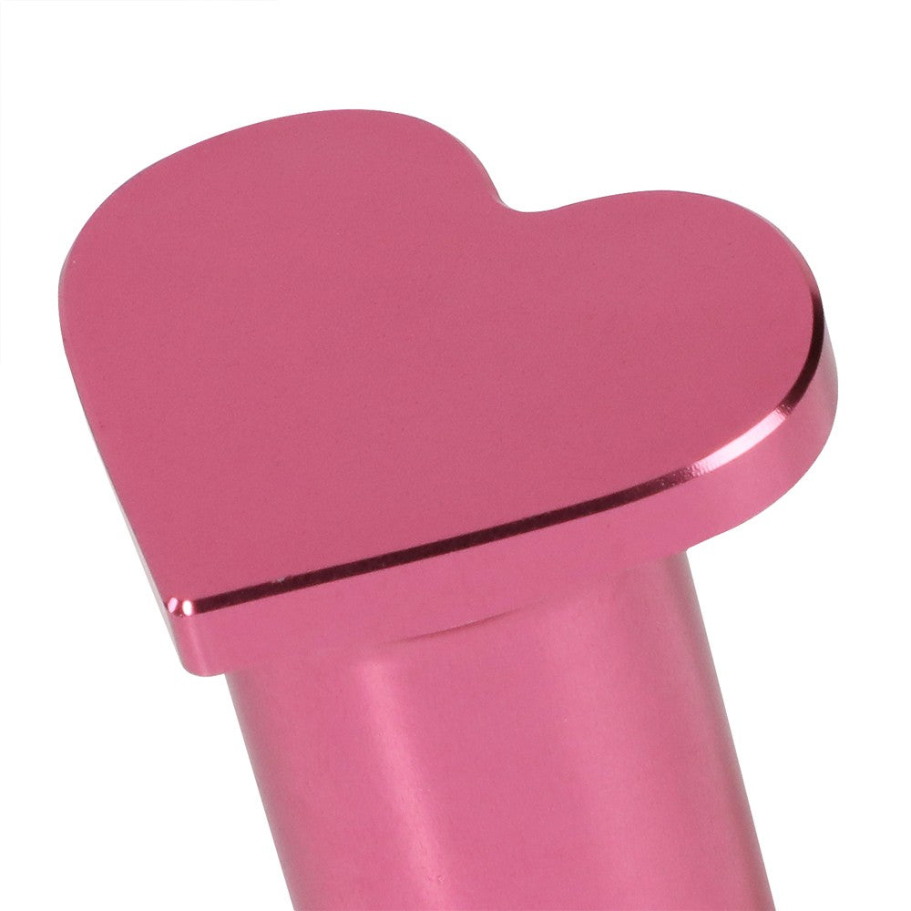 NRG DB-H002PK Aluminum Pink Heart Brake Button For Miata BRZ WRX Corolla