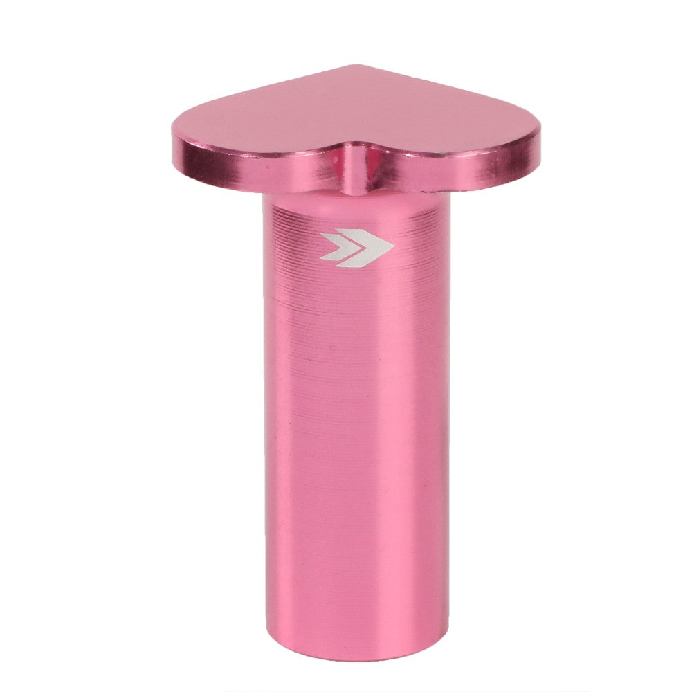 NRG DB-H002PK Aluminum Pink Heart Brake Button For Miata BRZ WRX Corolla