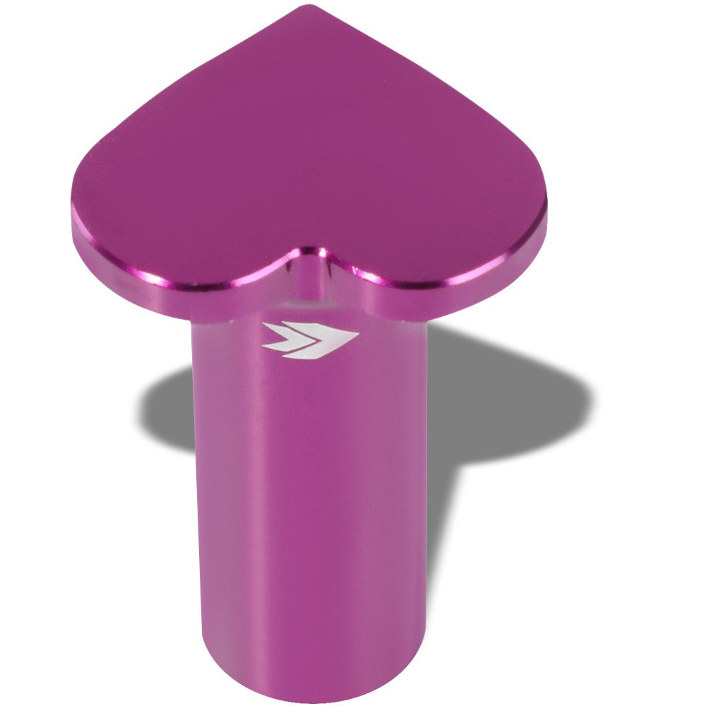 NRG Miata BRZ WRX Corolla, etc Aluminum  Purple Heart Brake Button NRG-DB-H002PP
