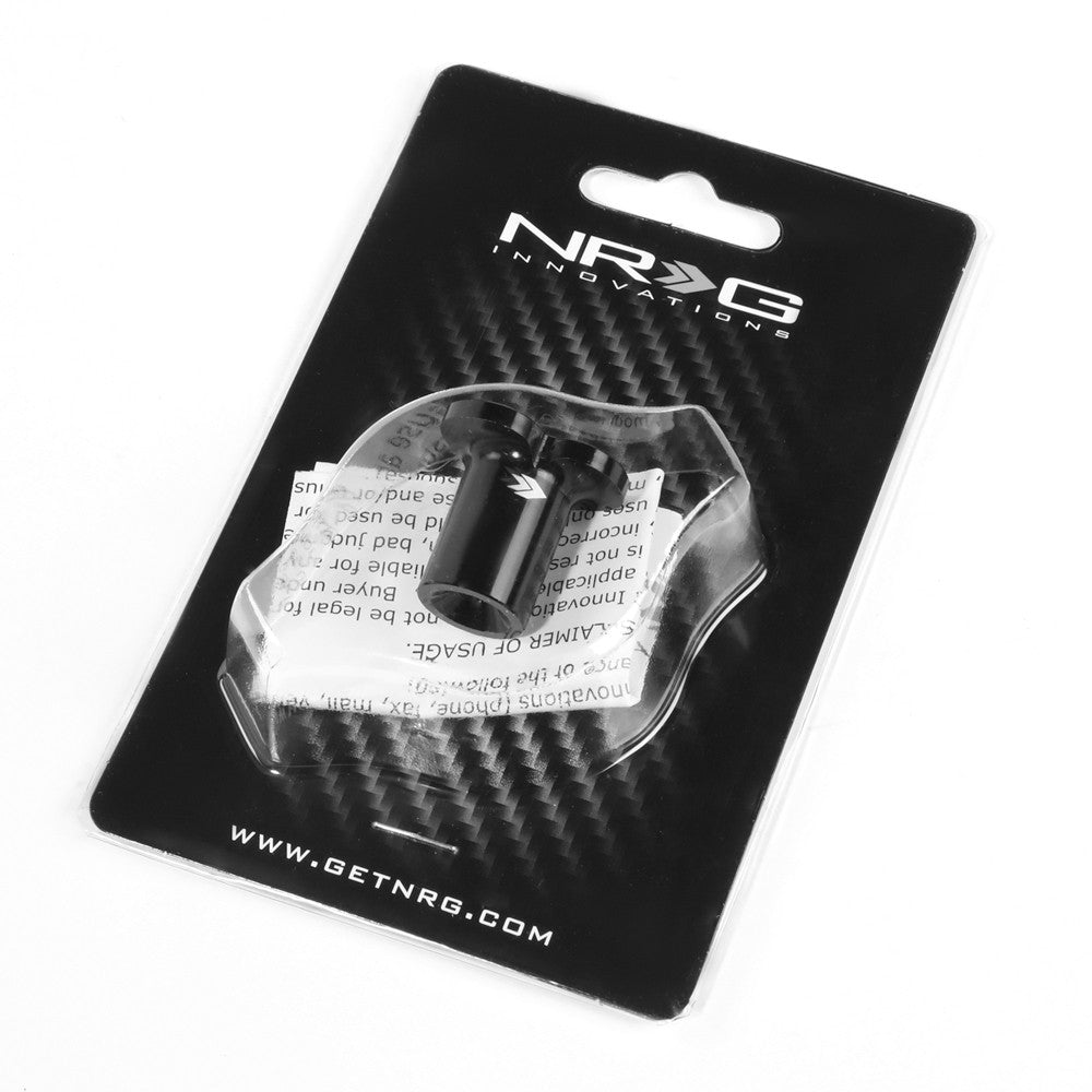 NRG DB-H003BK Aluminum Black Heart Brake Button For Civic/CR-X/del Sol/S2000
