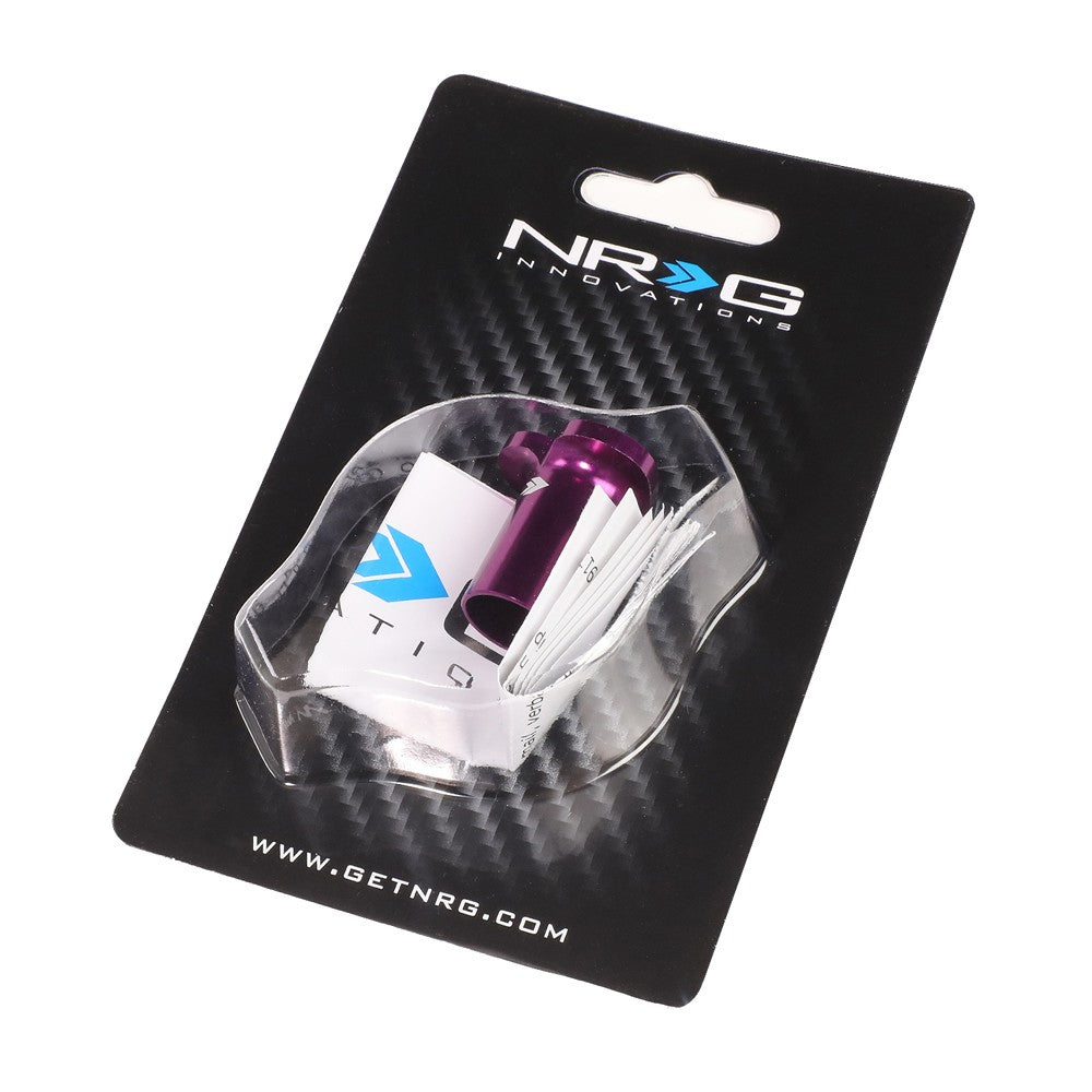 NRG DB-H003PP Aluminum Purple Heart Brake Button For Civic/CR-X/delSol/S2000